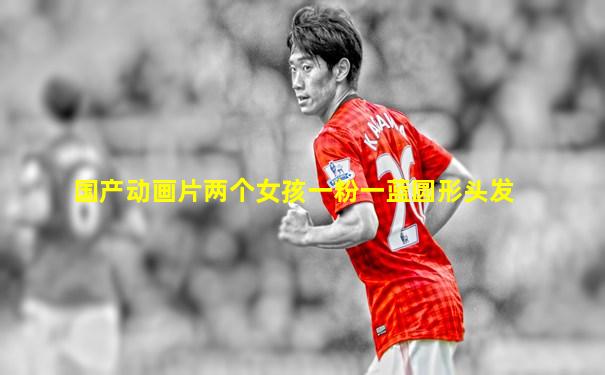 国产动画片两个女孩一粉一蓝圆形头发