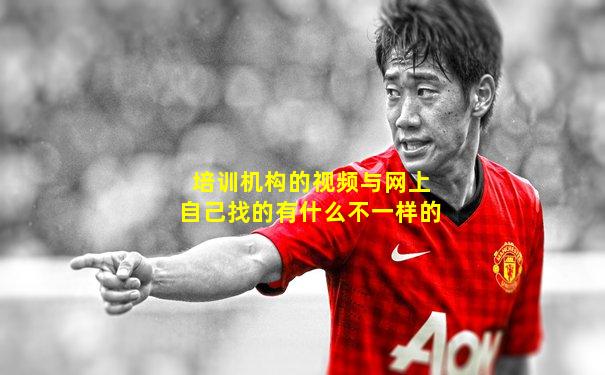 培训机构的视频与网上自己找的有什么不一样的