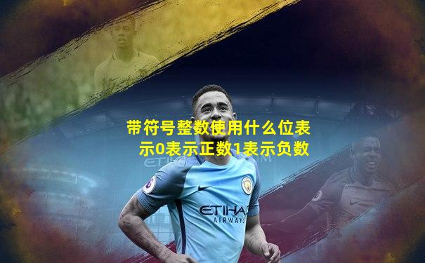 带符号整数使用什么位表示0表示正数1表示负数