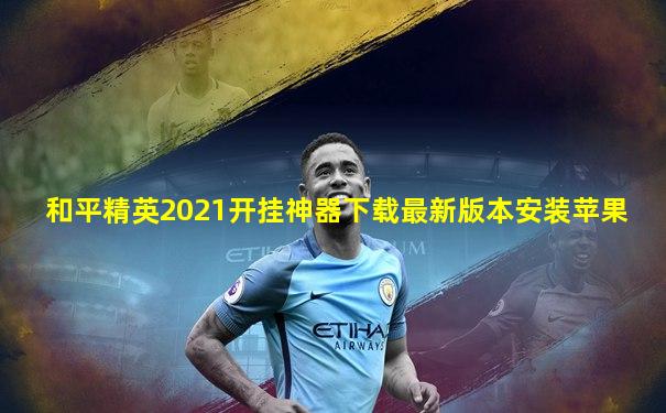 和平精英2021开挂神器下载最新版本安装苹果